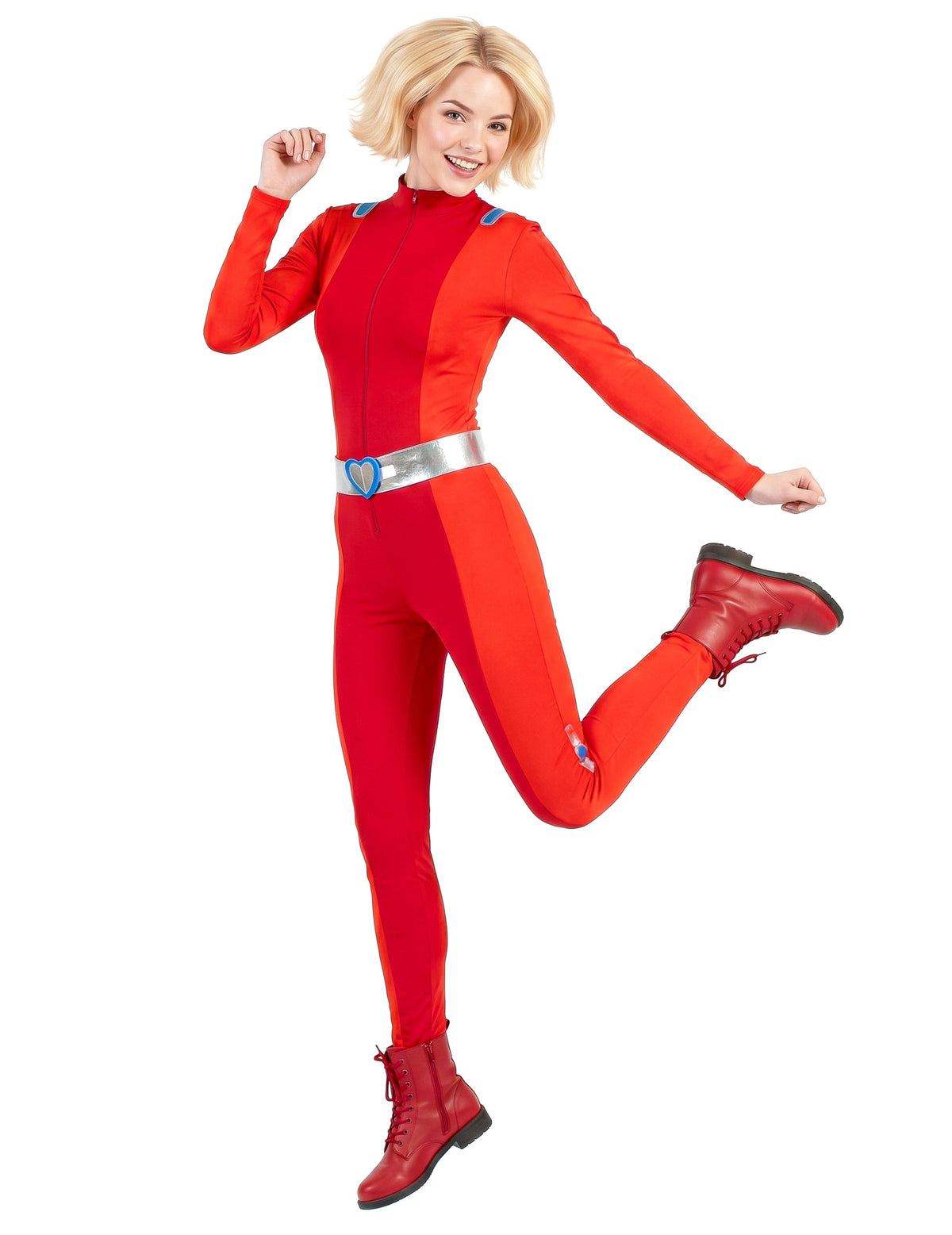 Fato Totally Spies™ vermelha Clover para mulher