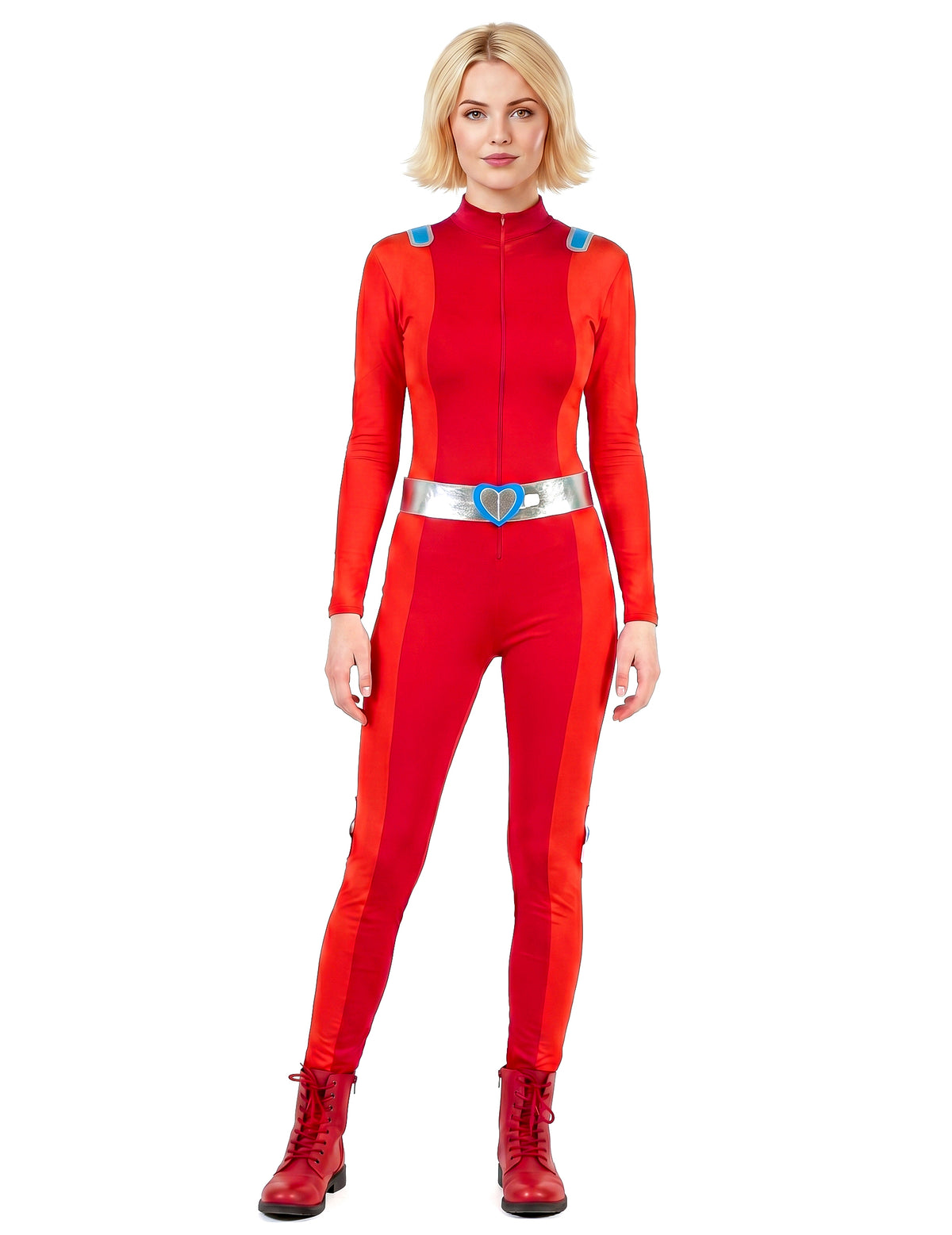 Fato Totally Spies™ vermelha Clover para mulher