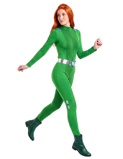 Fato Totally Spies™ verde Sam para mulher
