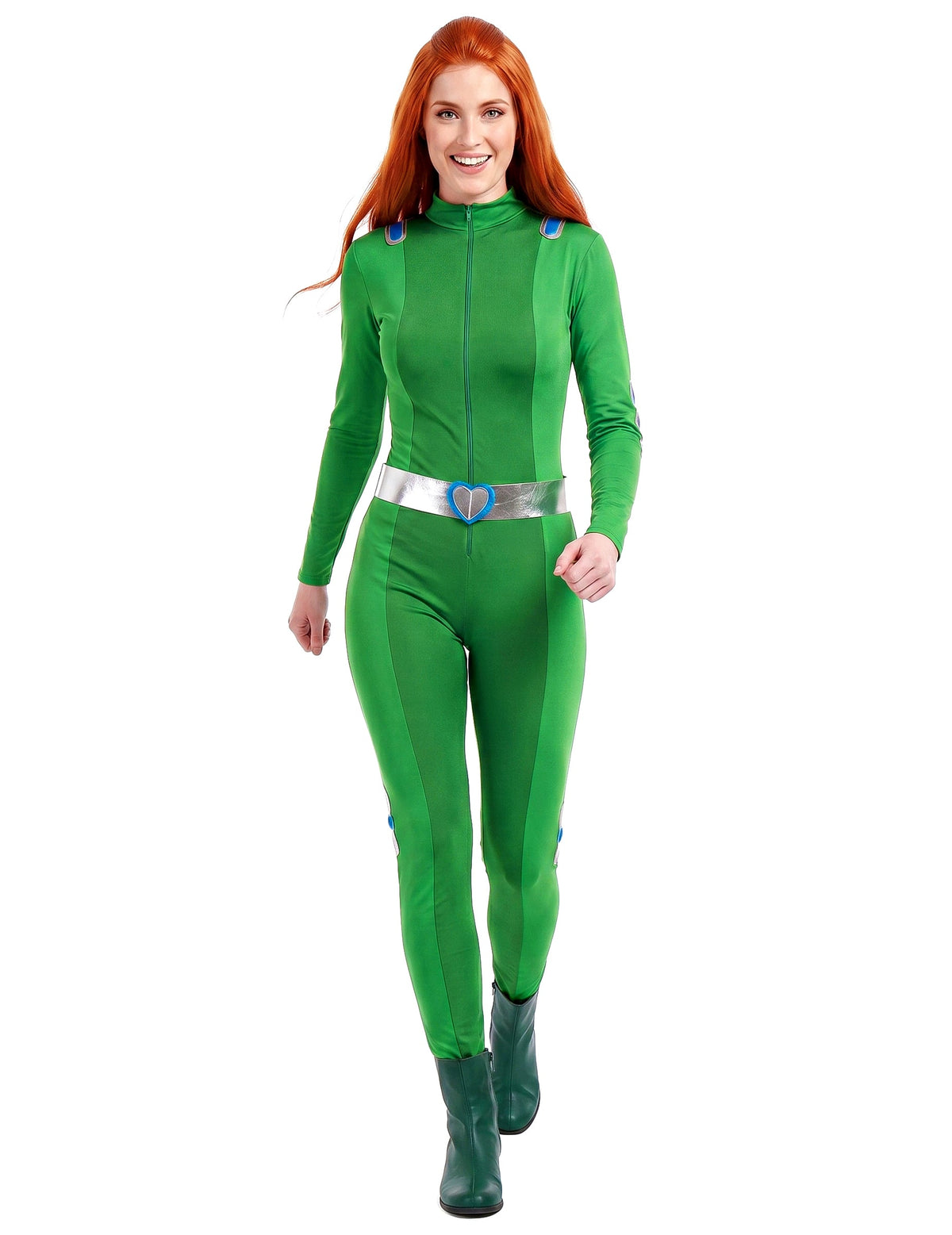 Fato Totally Spies™ verde Sam para mulher