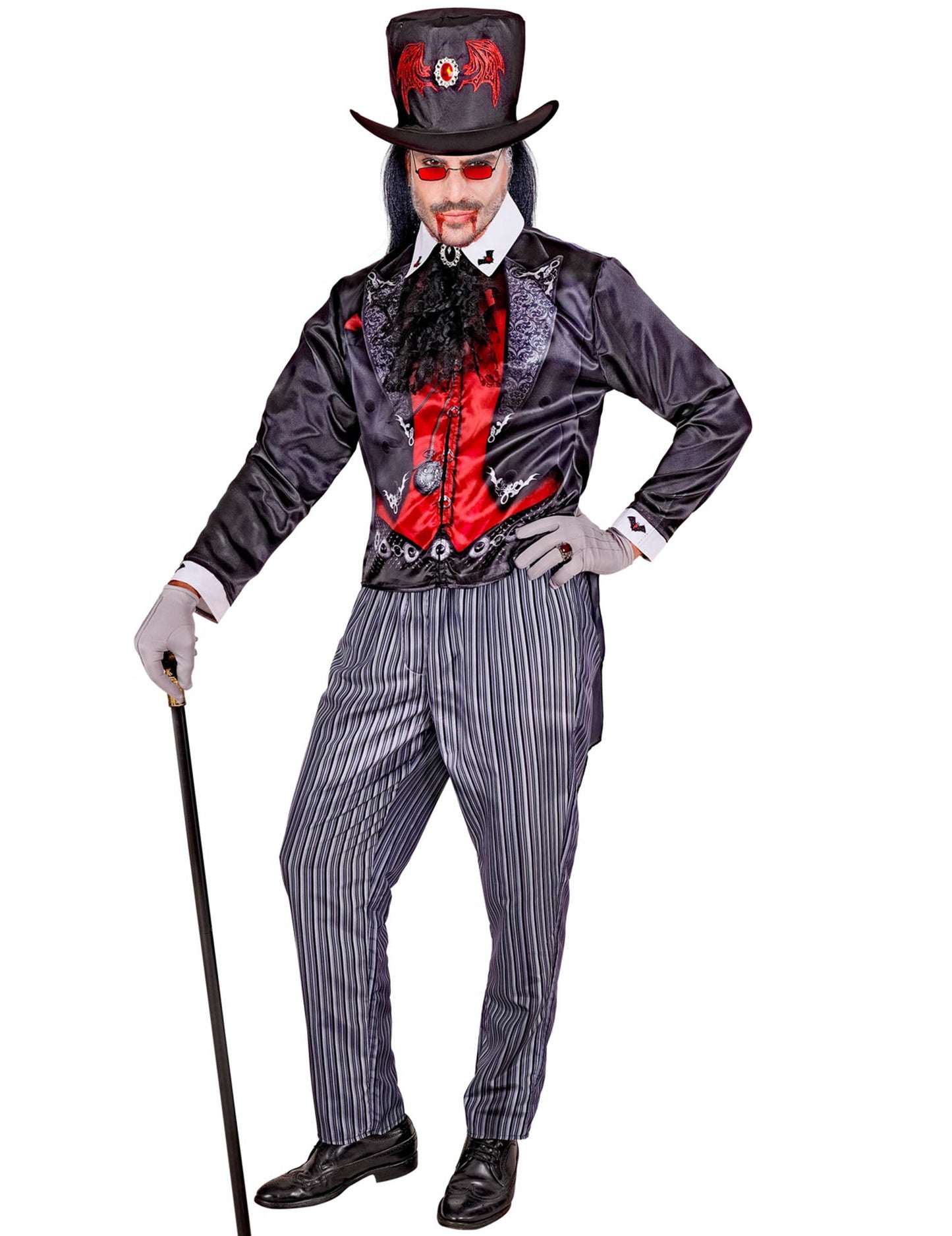 Fantasia de vampiro elegante para homens