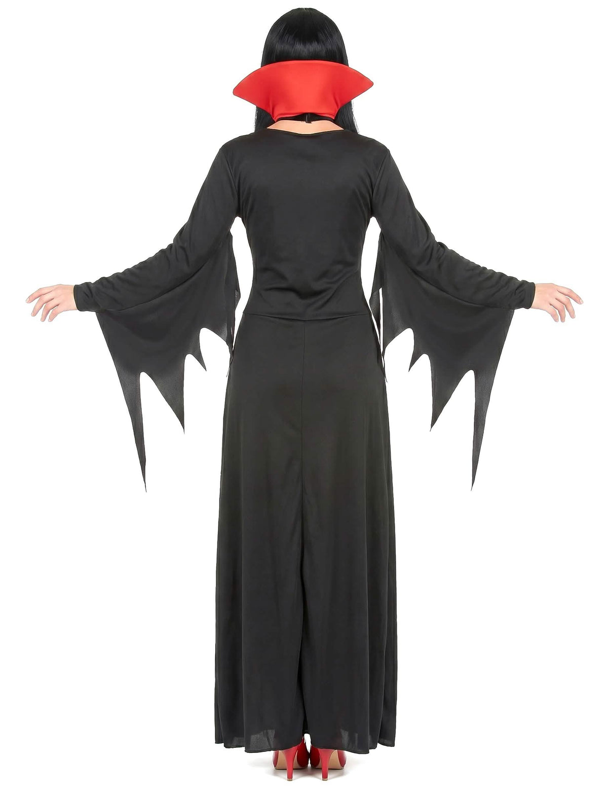 Disfarce vampira elegante mulher Halloween