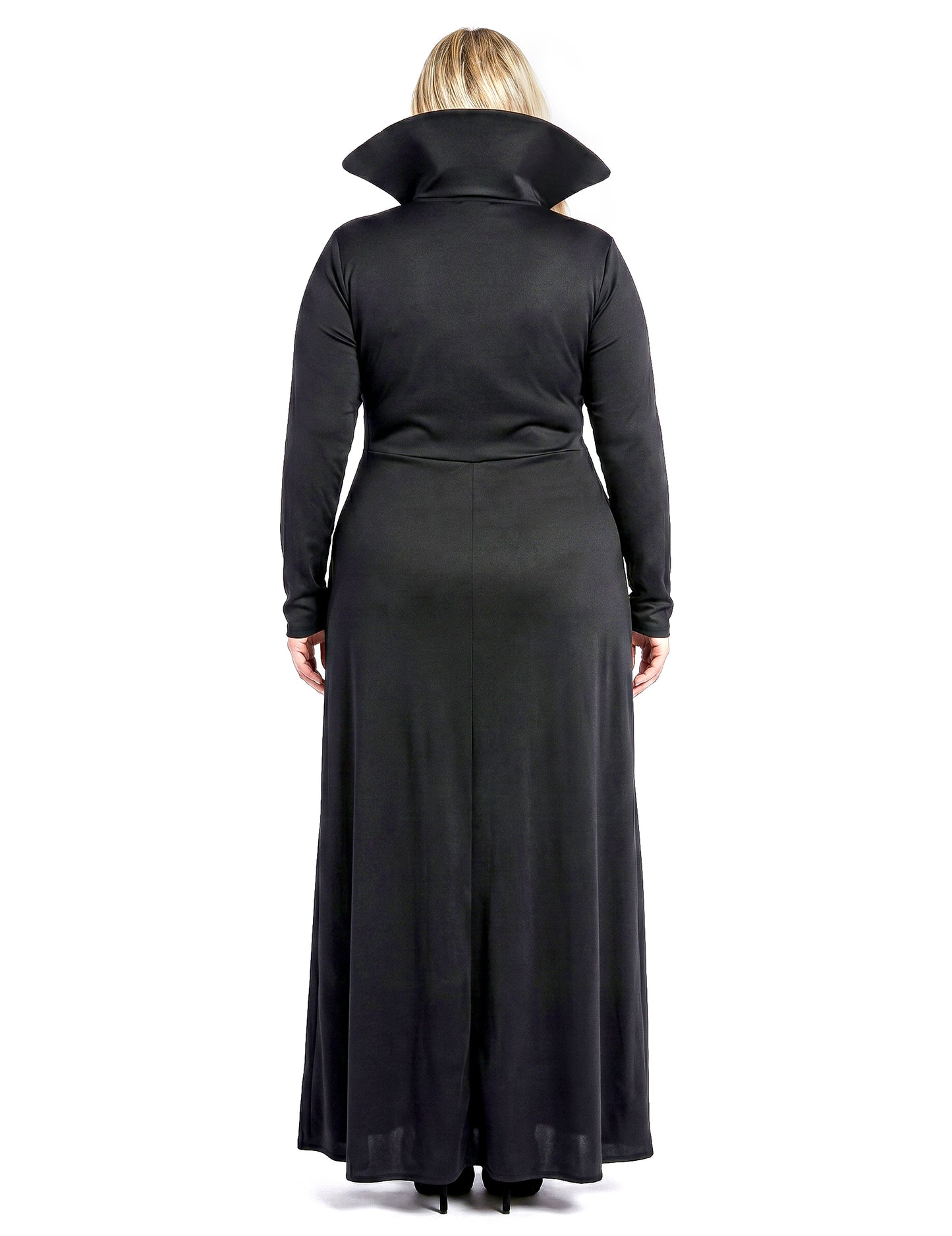 Fato de vampiro elegante plus size para mulher