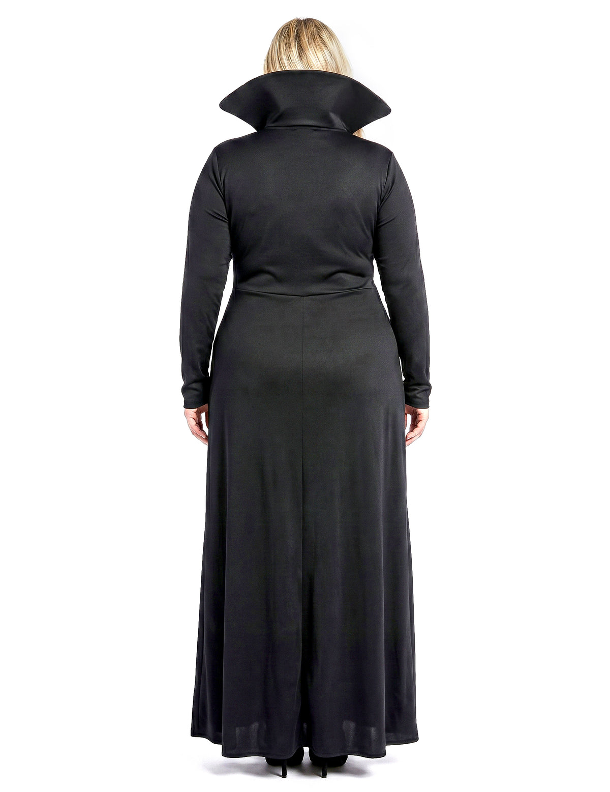 Fato de vampiro elegante plus size para mulher