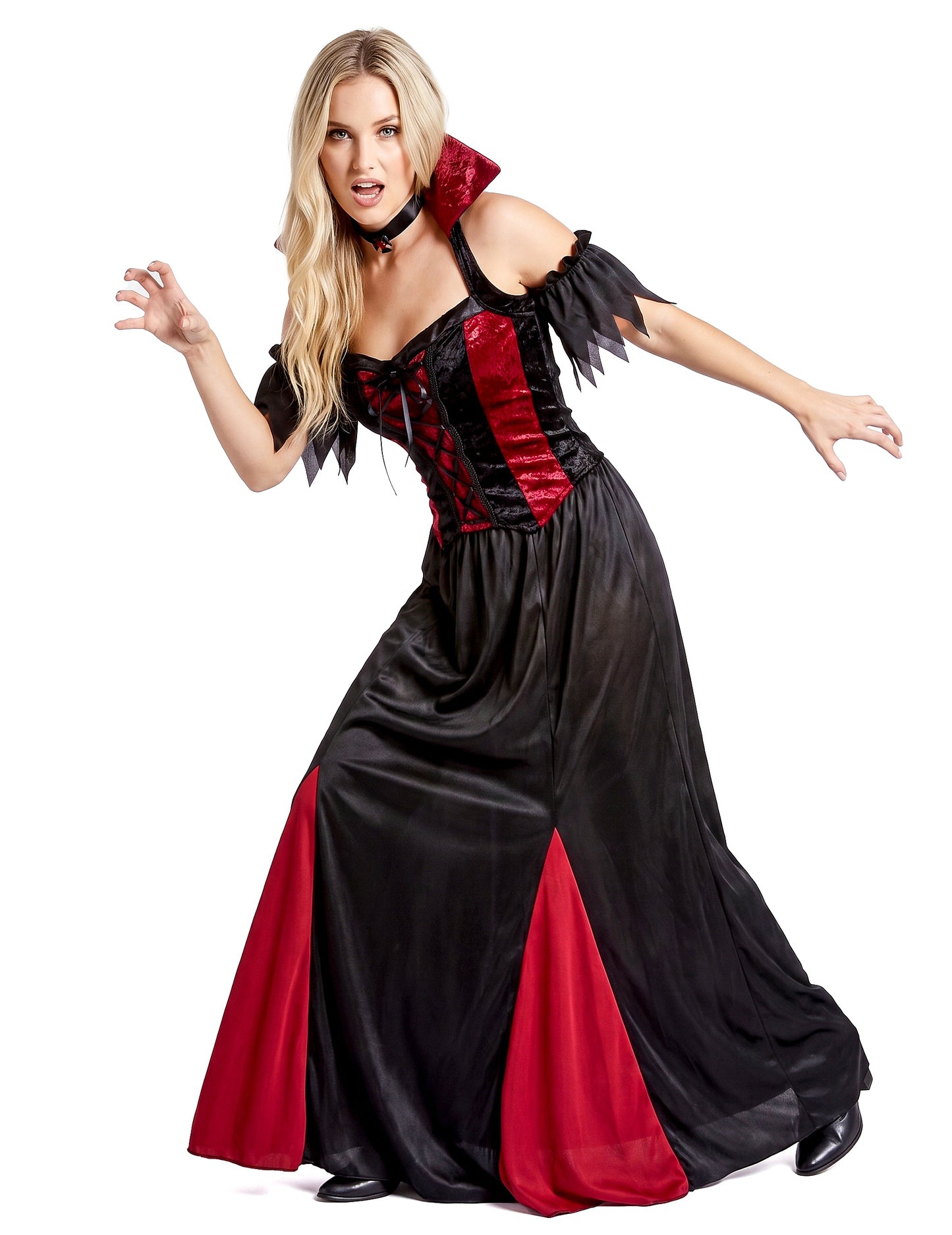 Disfarce vampira mulher para Halloween