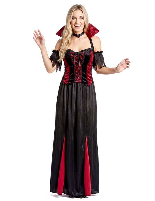 Disfarce vampira mulher para Halloween