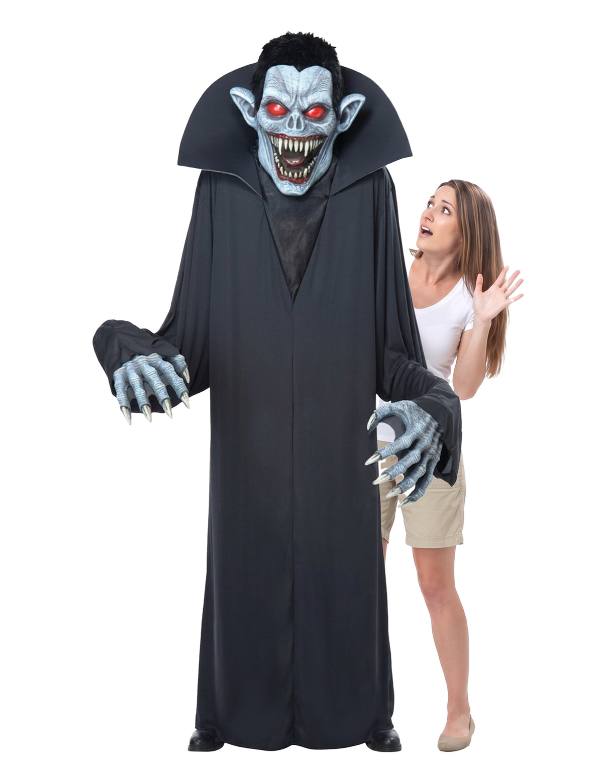 Fato de vampiro gigante 2 em 1