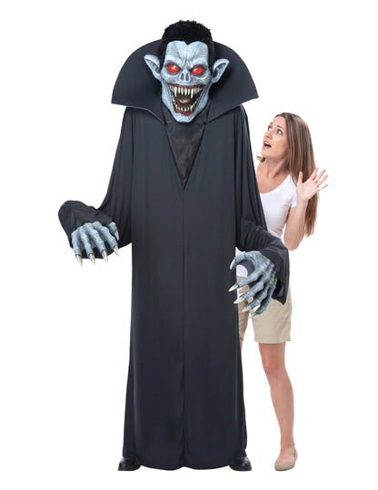 Fato de vampiro gigante 2 em 1