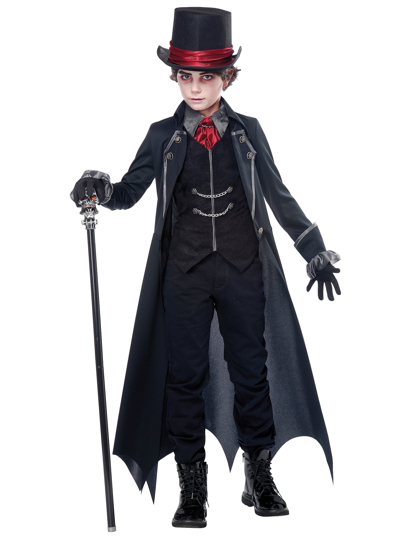 Disfarce vampiro gótico menino