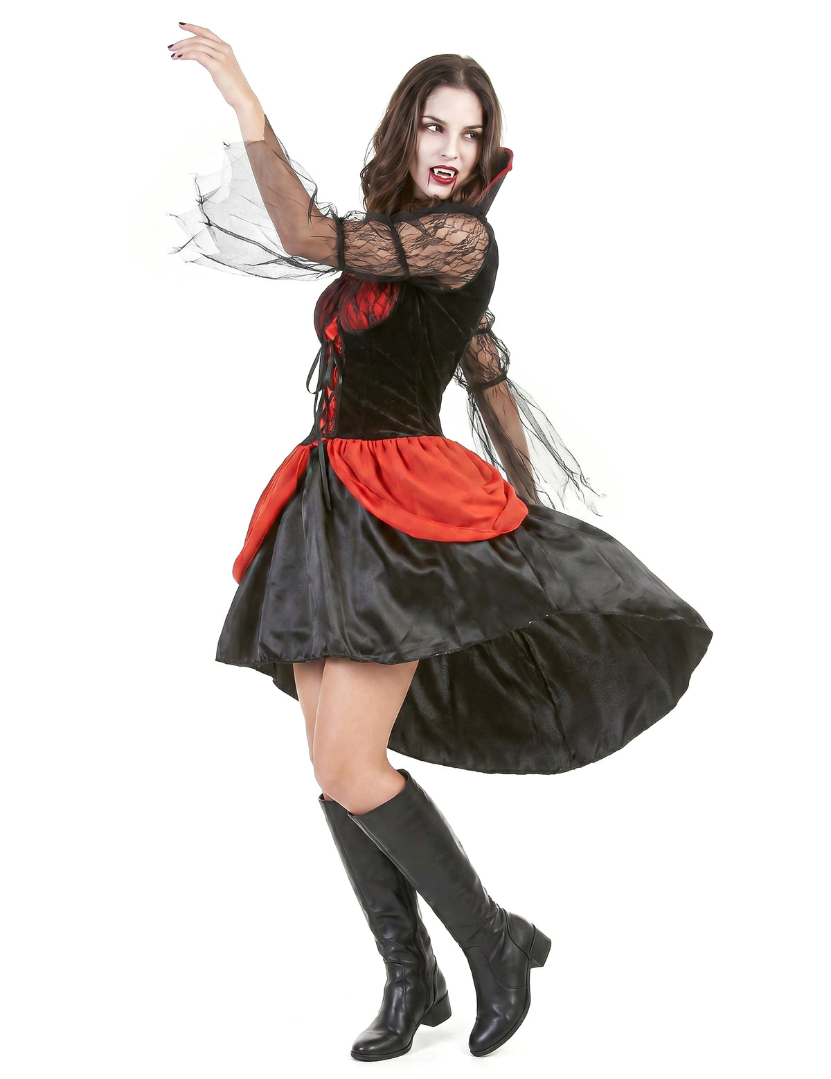 Disfarce de vampiro sexy mulher