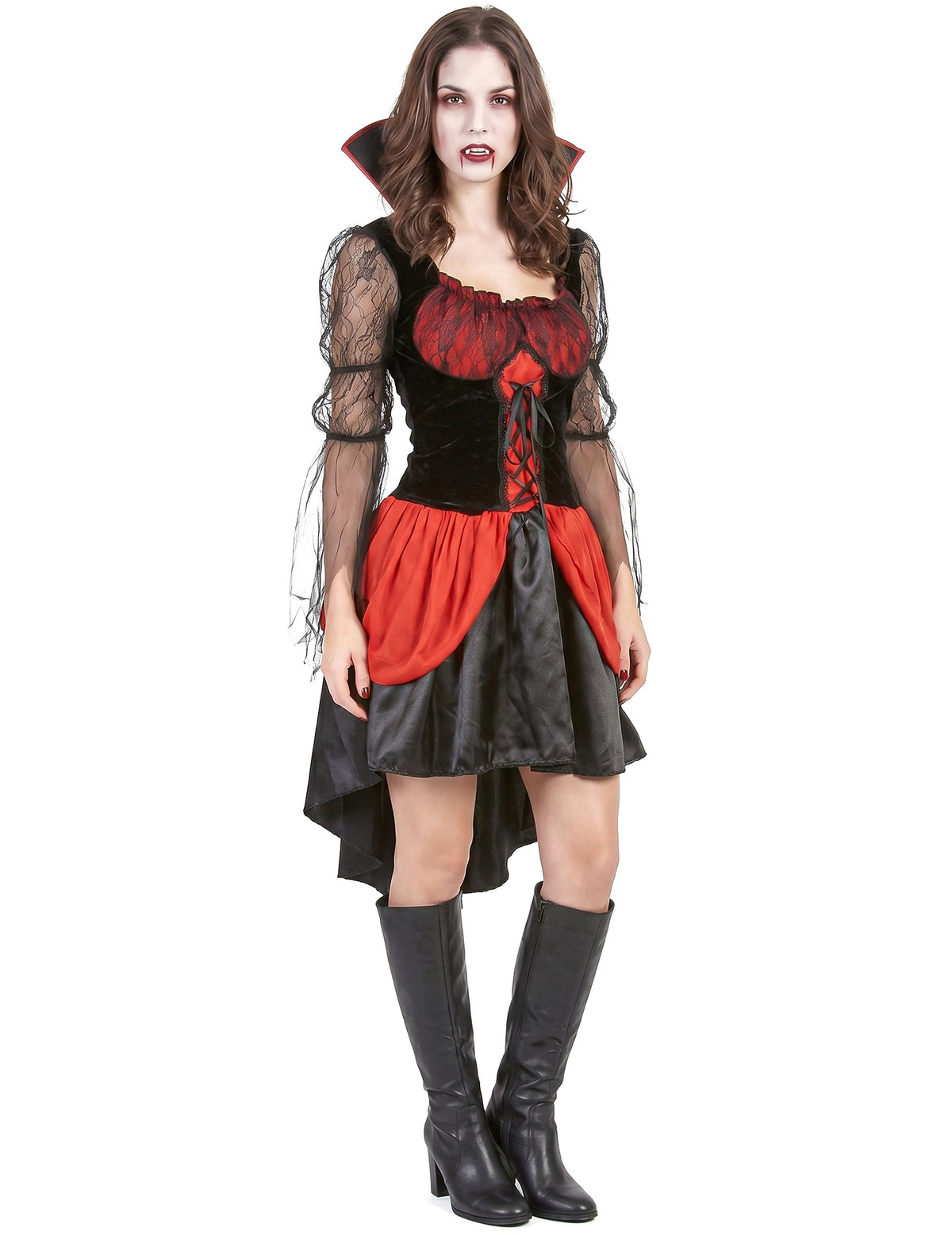 Disfarce de vampiro sexy mulher