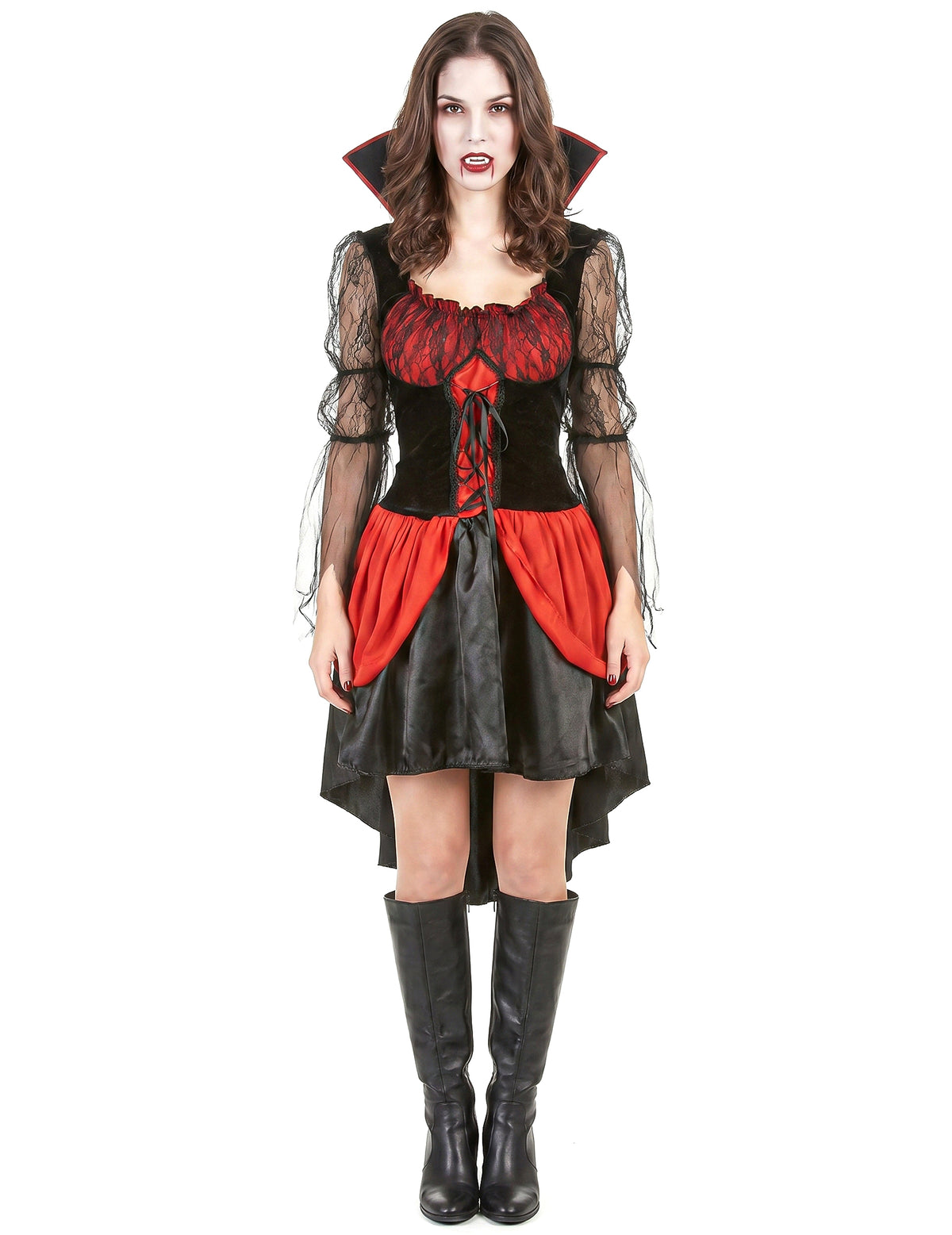 Disfarce de vampiro sexy mulher