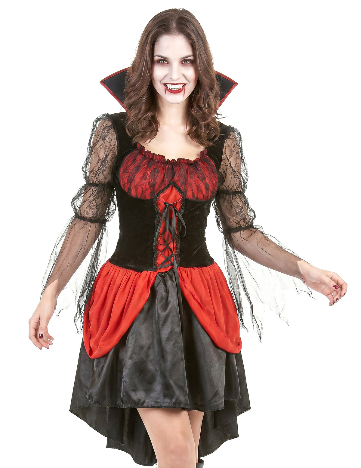 Disfarce de vampiro sexy mulher