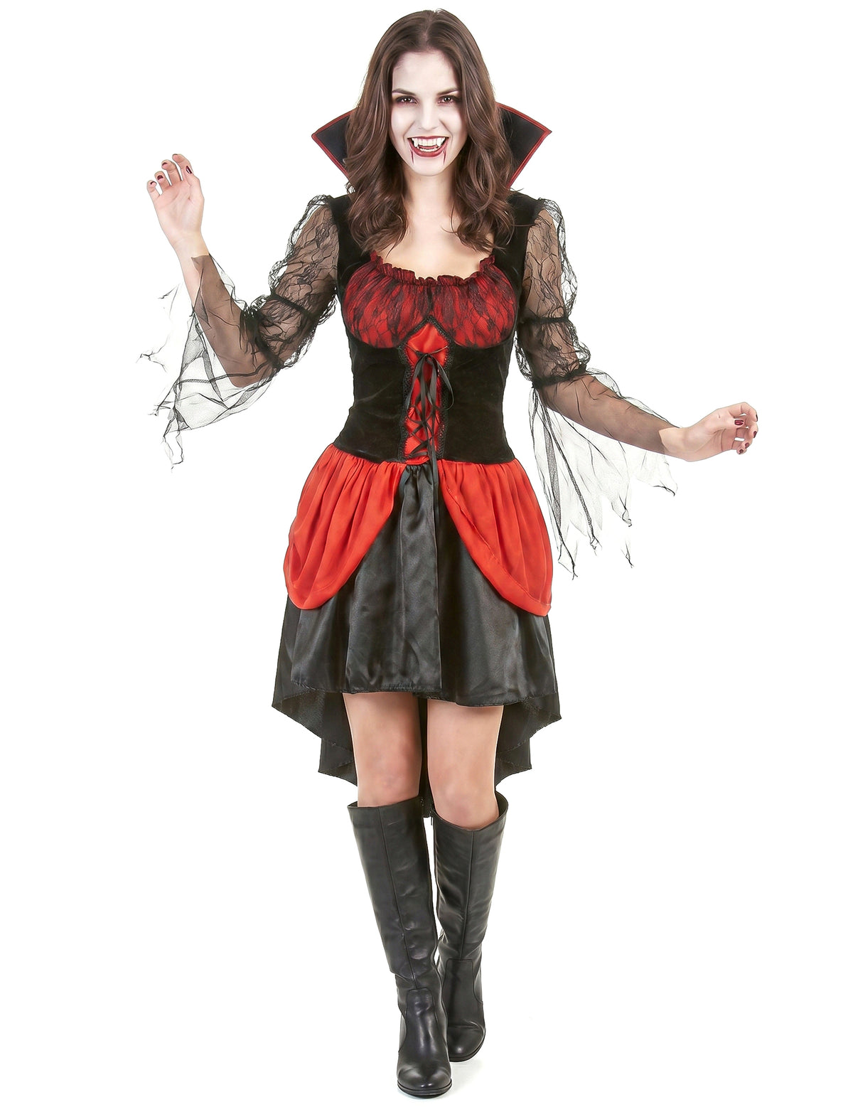 Disfarce de vampiro sexy mulher