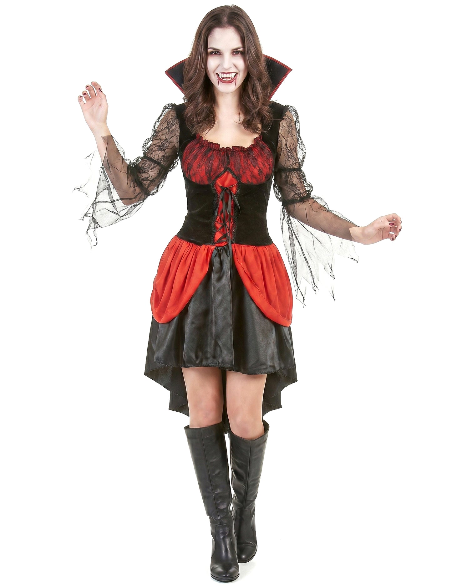 Disfarce de vampiro sexy mulher