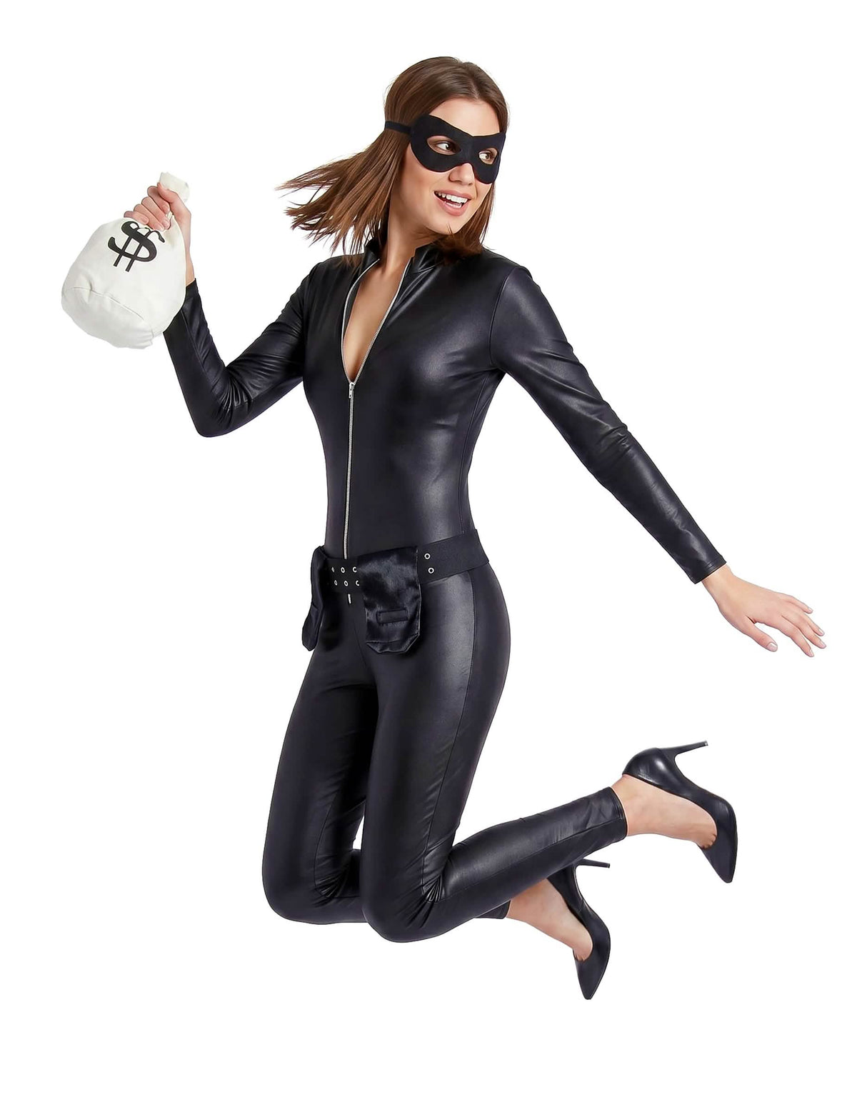 Disfarce ladra mascarada sexy mulher