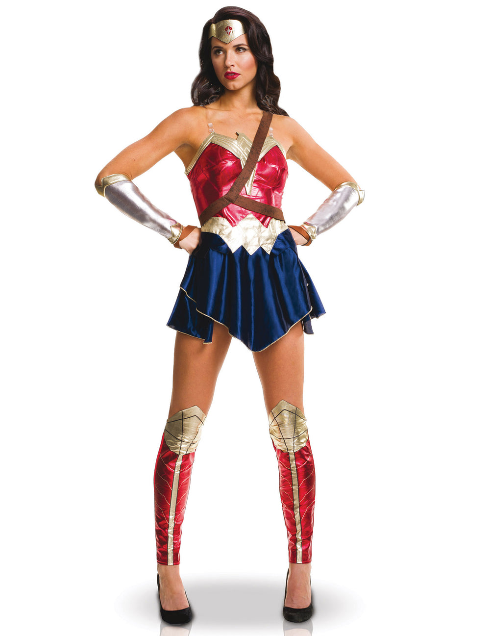 Déguisement Wonder Woman Justice League ™ pour adulte rouge bleu et doré