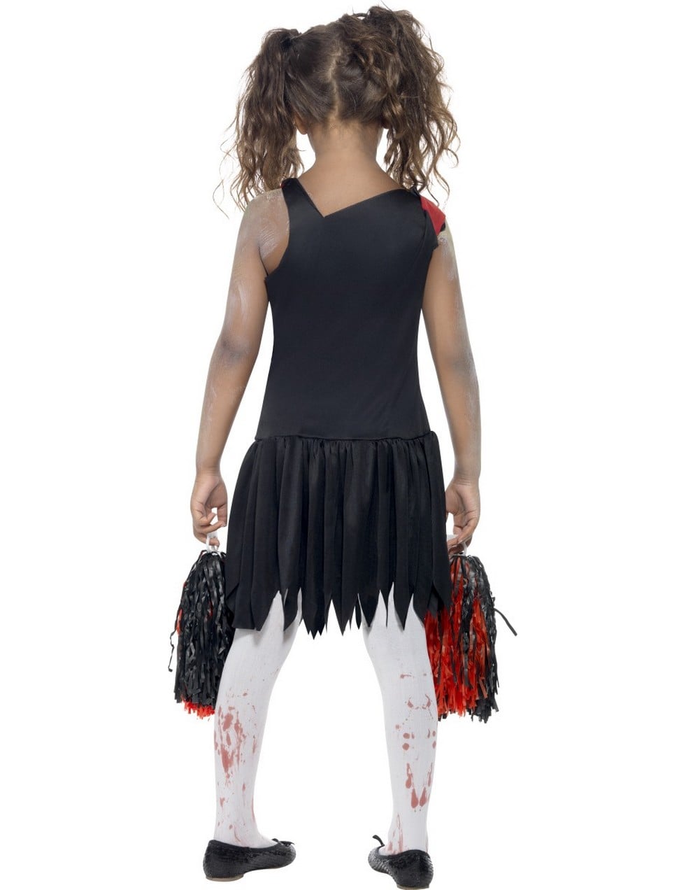 Vue de dos du déguisement de zombie pompom girl