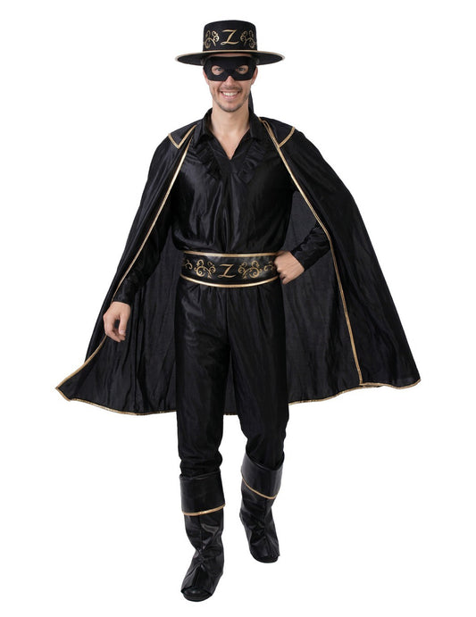 Fato de Zorro™ para adulto
