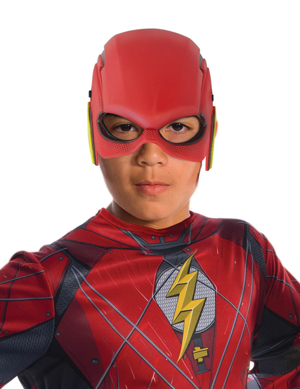 Meio-máscara Flash para criança vermelho