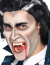 Dentier de vampire pour adulte avec faux sang