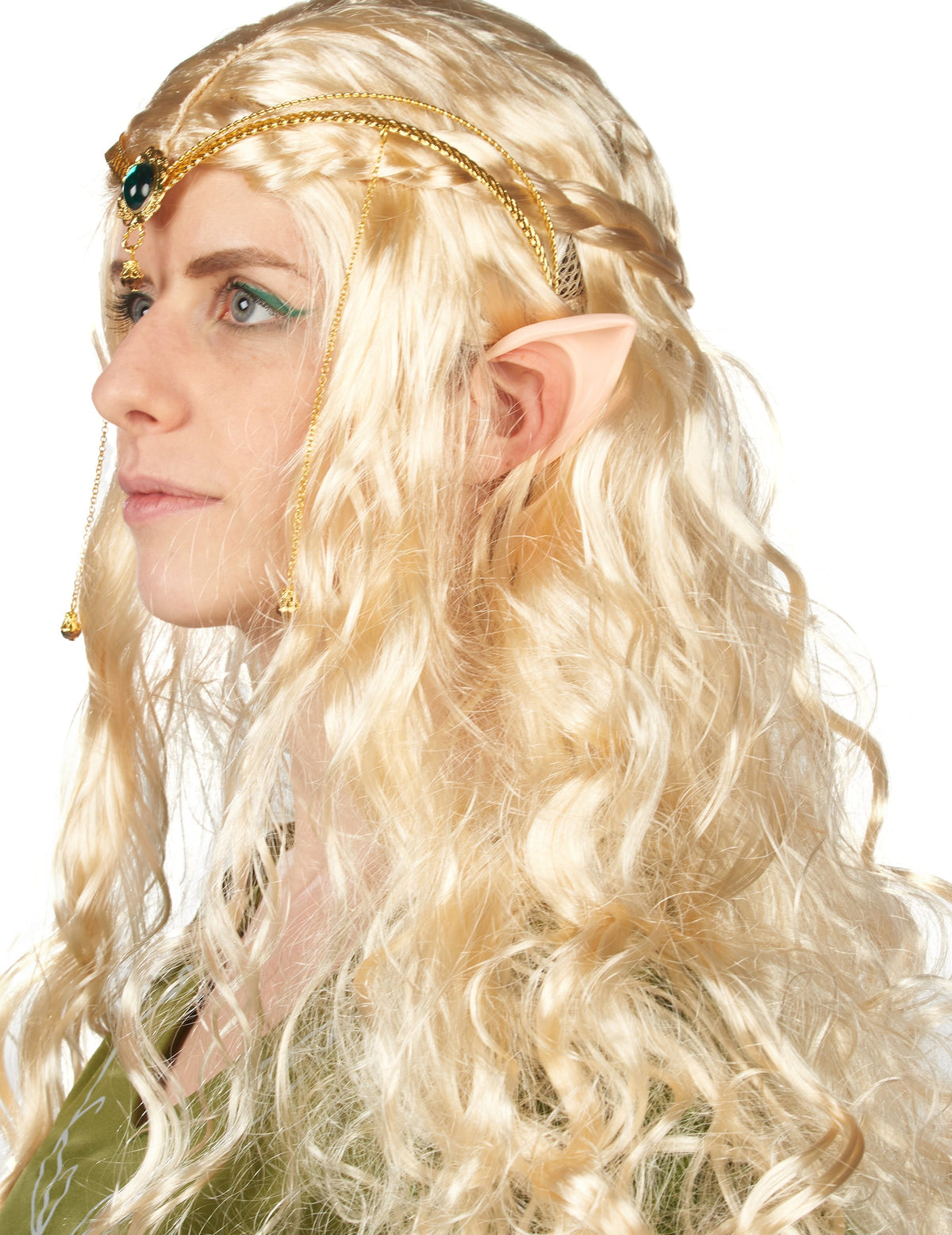 Vue de profil du diadème elfe