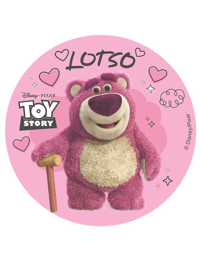 Disco de obreia para bolo Lotso™ 20 cm