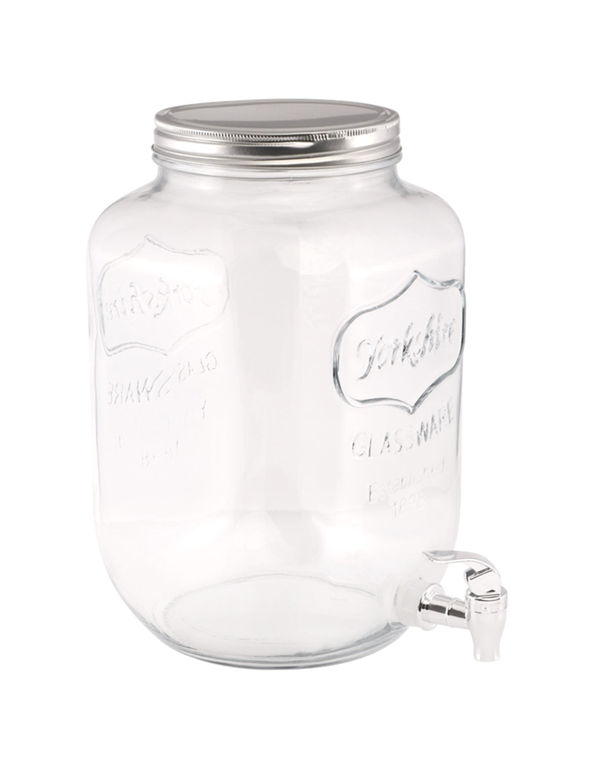 Dispensador de bebidas em vidro 8 L