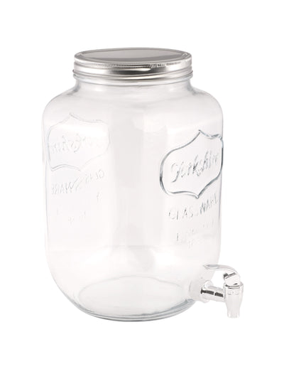 Dispensador de bebidas em vidro 8 L