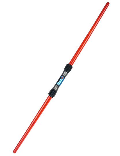 Double sabre lumineux et sonore pour enfant rouge en plastique