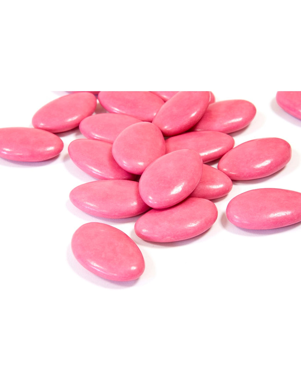 Dragées chocolat pour communion fuchsia
