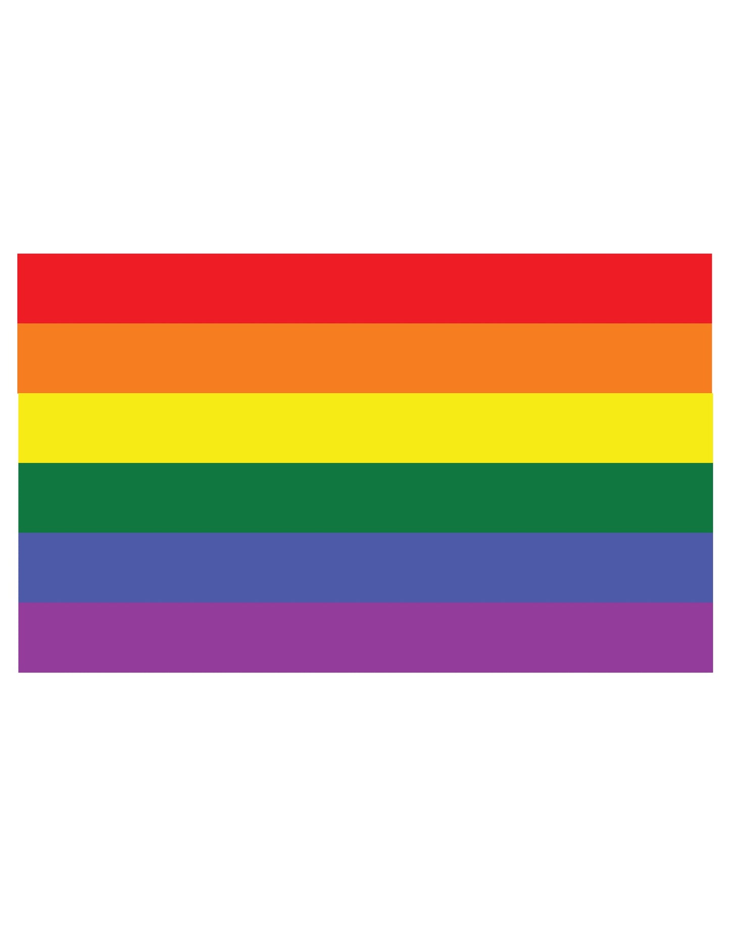 Drapeau arc en ciel pour fête multicolore