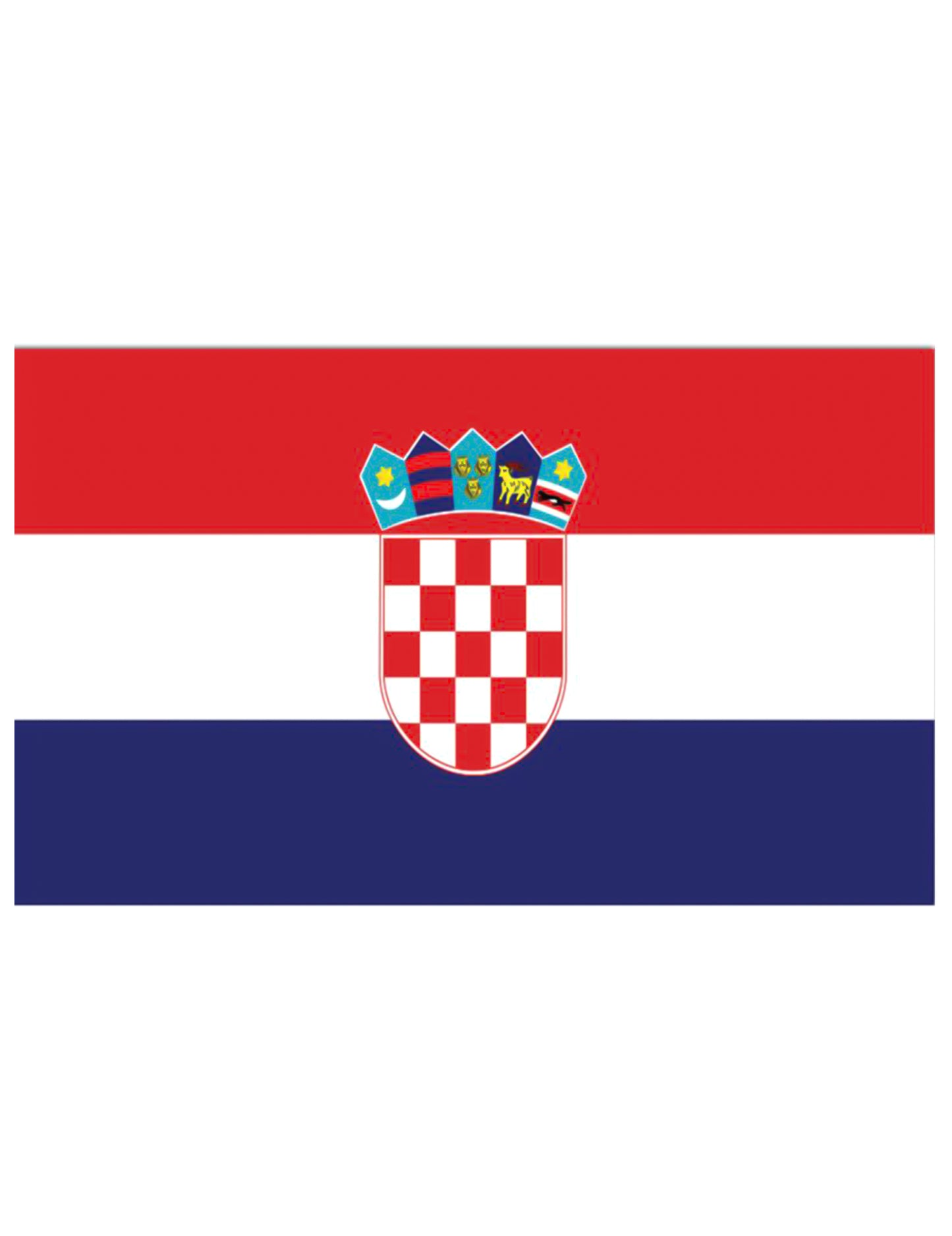 Bandeira da Croácia 150 x 90 cm