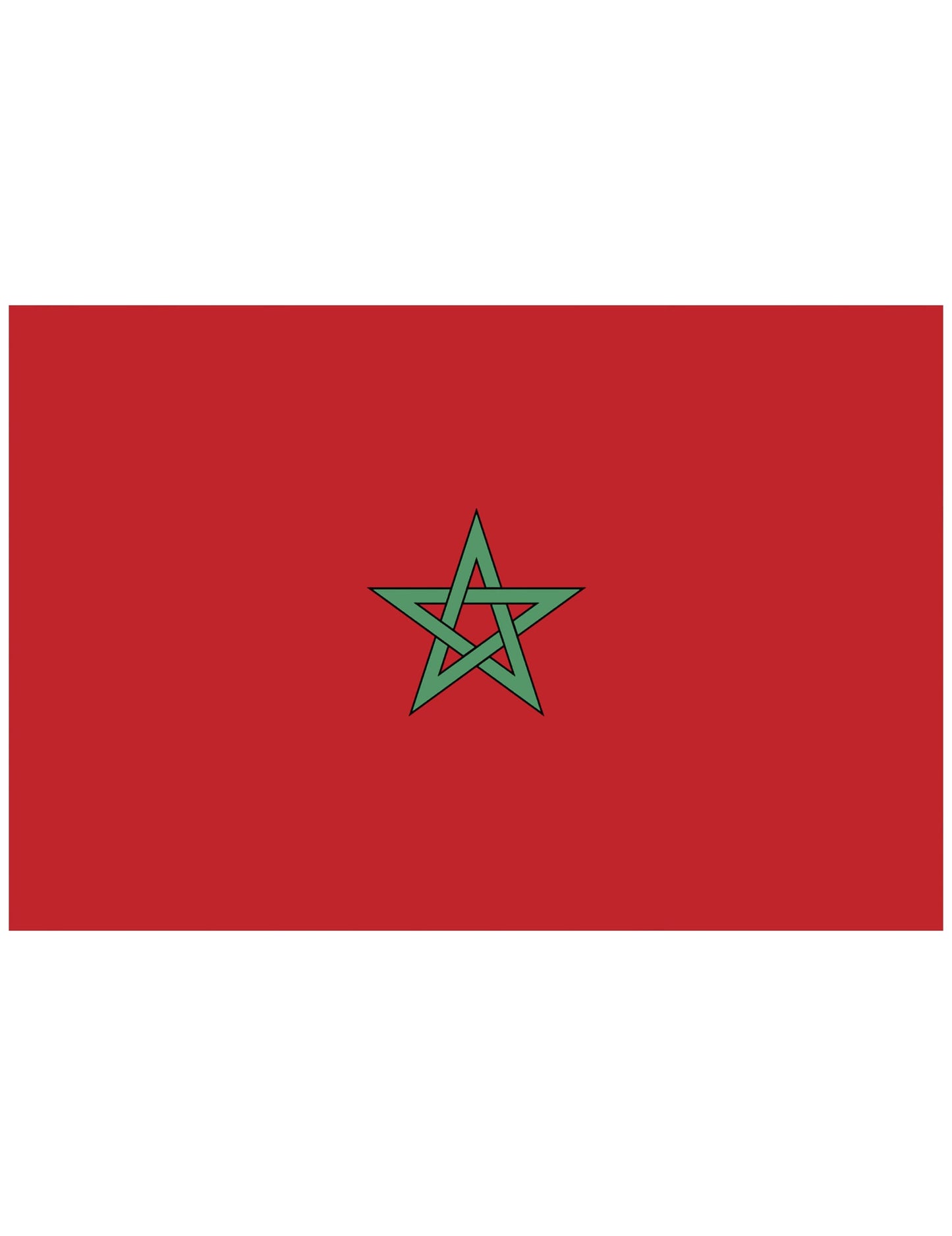 Bandeira de torcedores do Marrocos 90 x 150 cm
