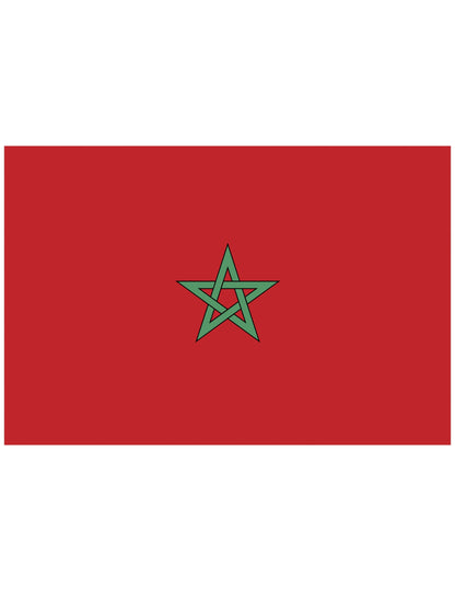 Bandeira de torcedores do Marrocos 90 x 150 cm