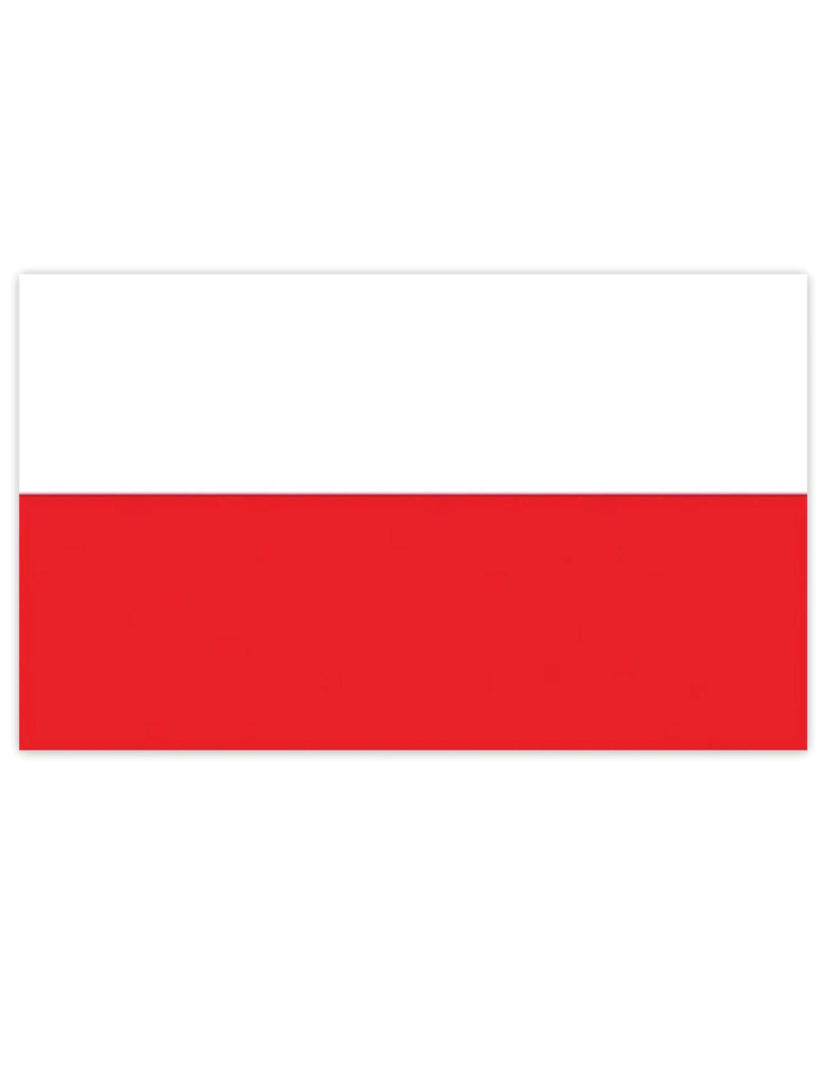 Bandeira da Polónia 150 x 90 cm