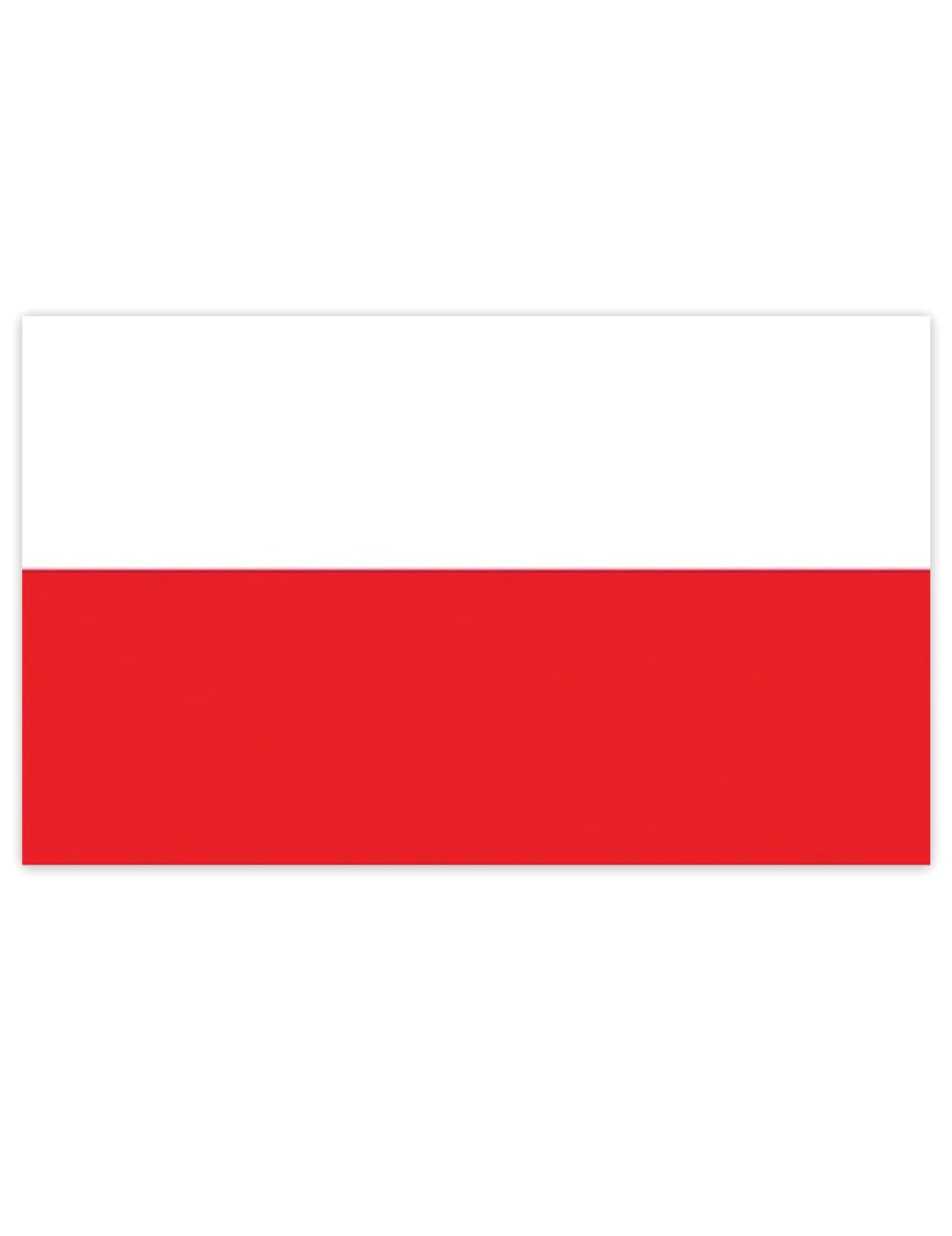 Bandeira da Polónia 150 x 90 cm