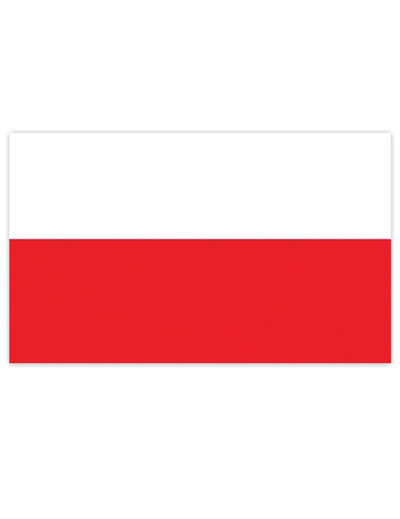 Bandeira da Polónia 150 x 90 cm