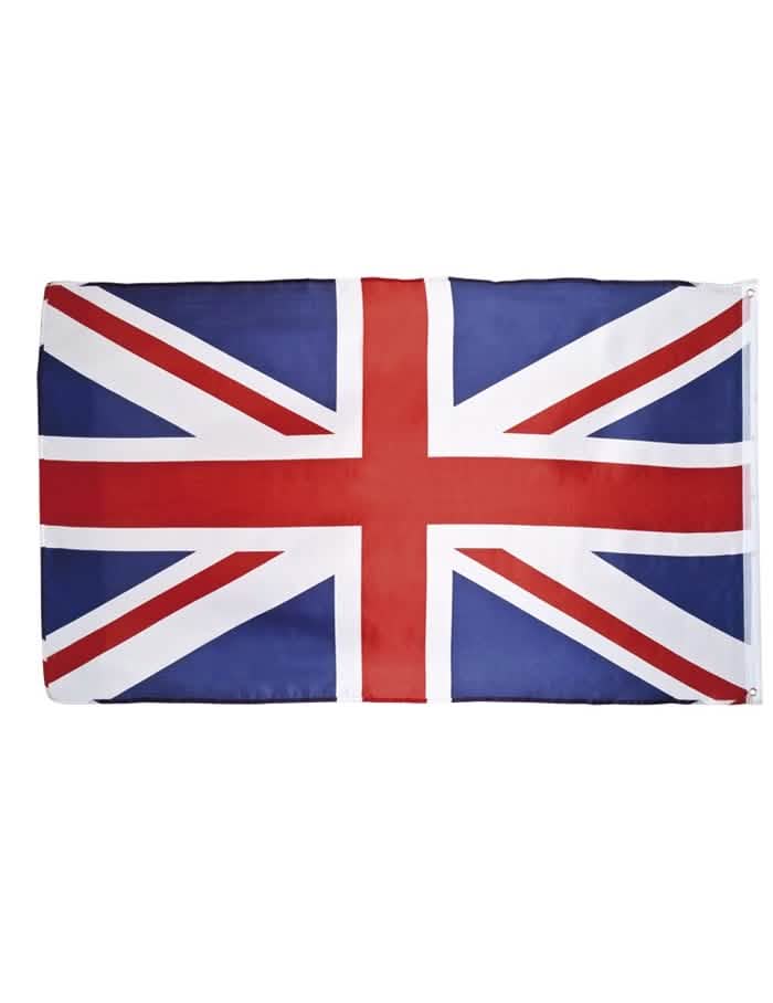 Bandeira do Reino Unido para decoração azul branco vermelho