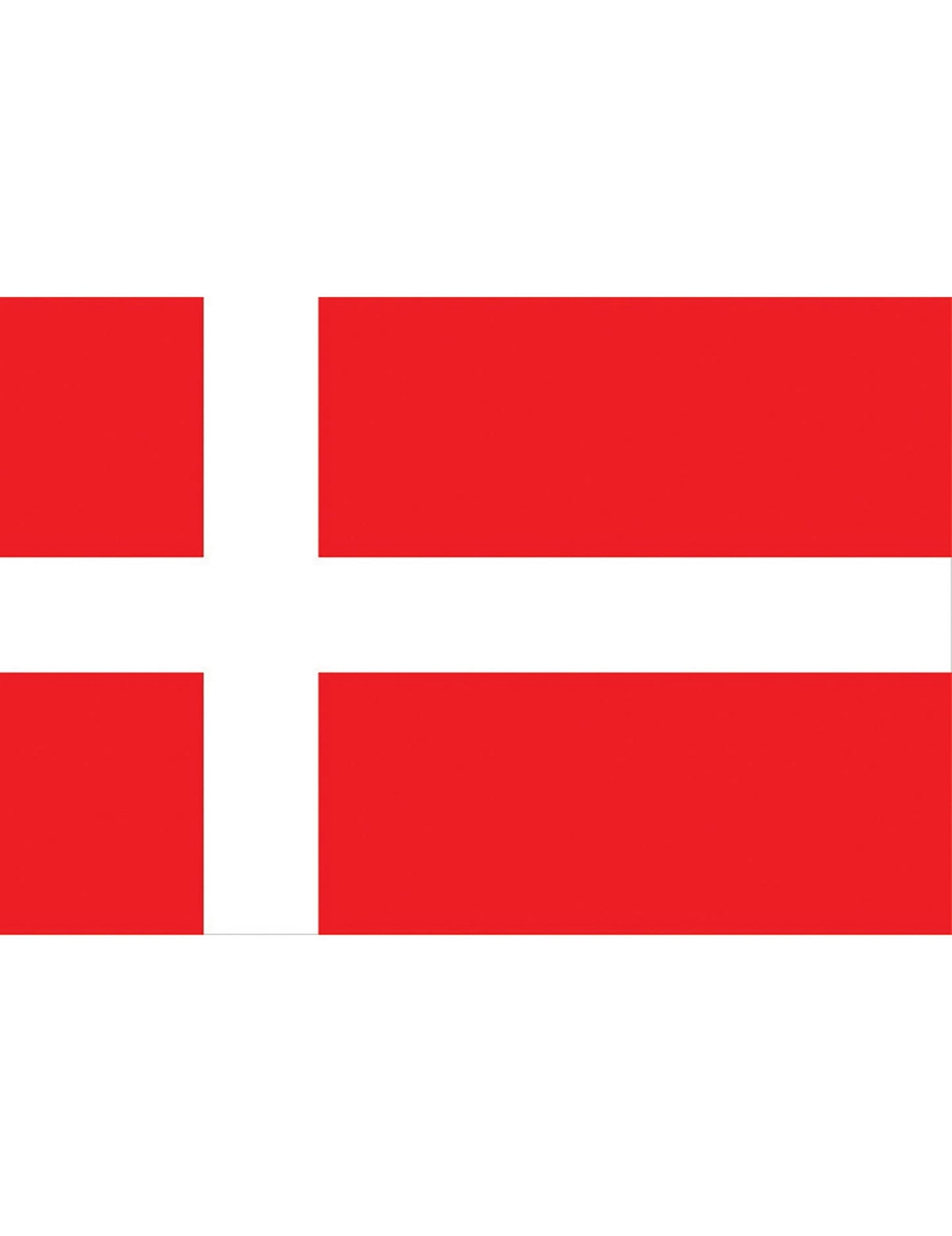 Drapeau supporter Danemark 90 x 150 cm