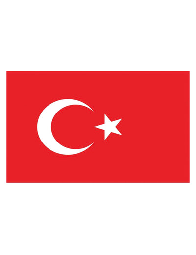 Bandeira da Turquia 150 x 90 cm