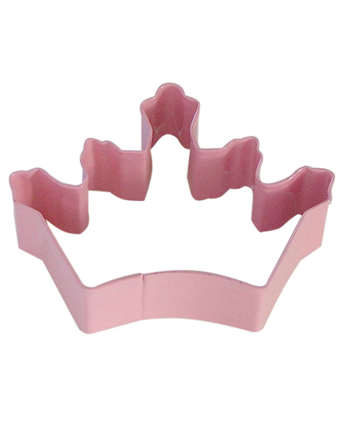 Vue de face de l'emporte-pièce couronne princesse pour pâtisserie