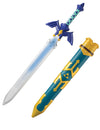 Epée Link - Legend of Zelda pour enfant et adulte bleu et or avec fourreau