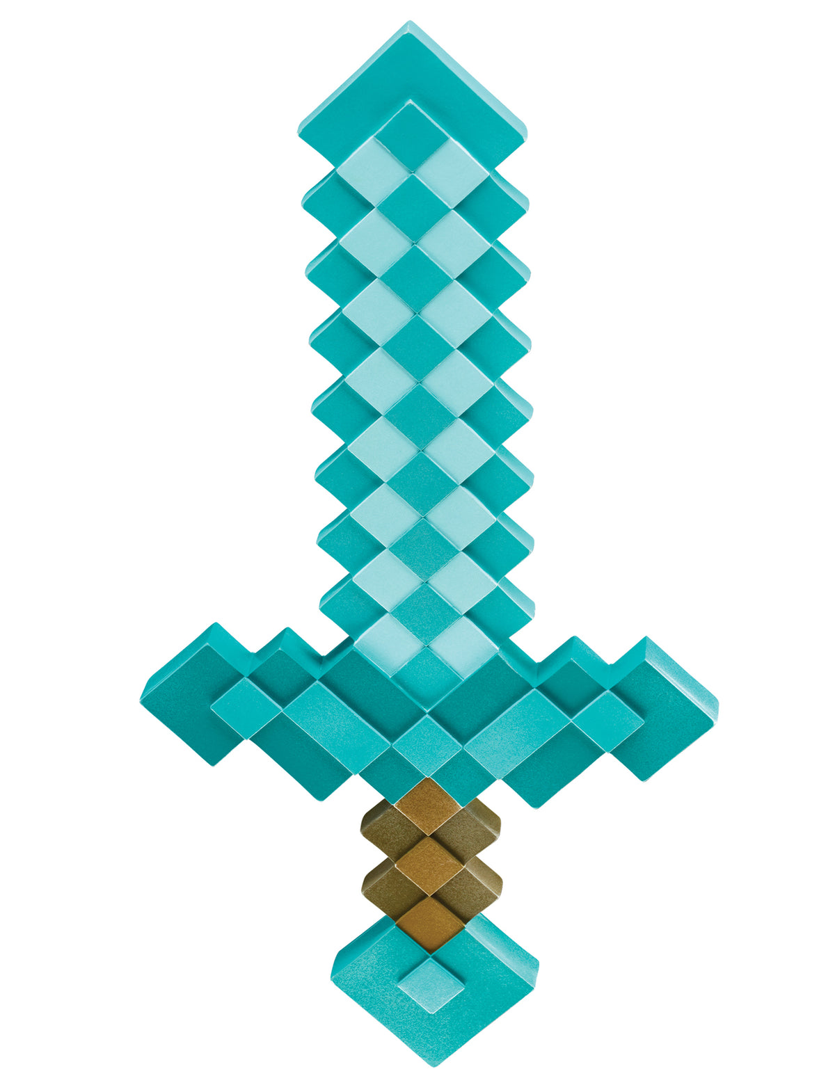 Epée Minecraft™ pour enfant bleue pixelisée