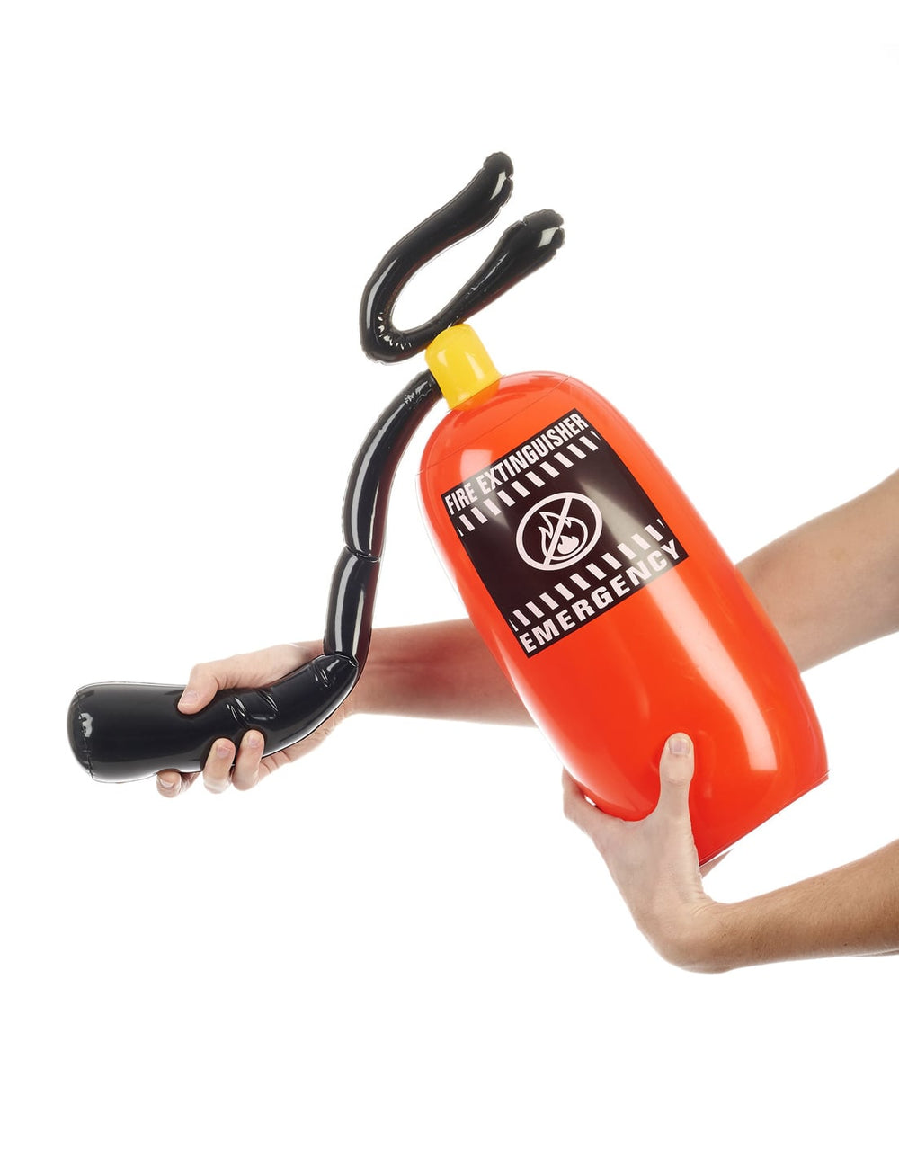 Prise en main de l'extincteur gonflable de pompier