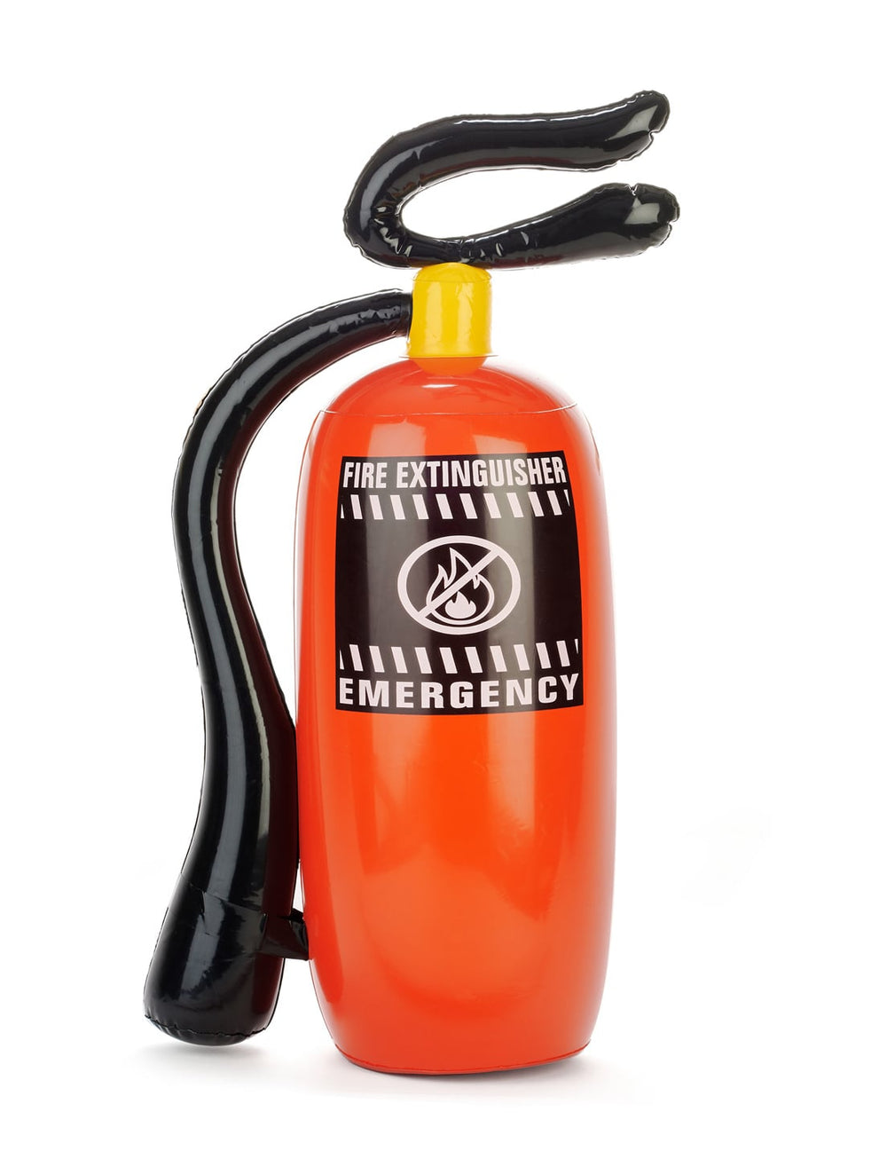 Extincteur gonflable de pompier pour adulte et enfant rouge et noir
