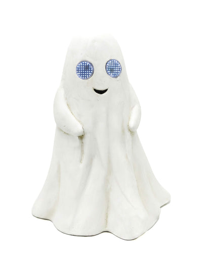 Fantasma decorativo Summerween em magnésia com olhos LED animados 34,5 x 24 x 42 cm