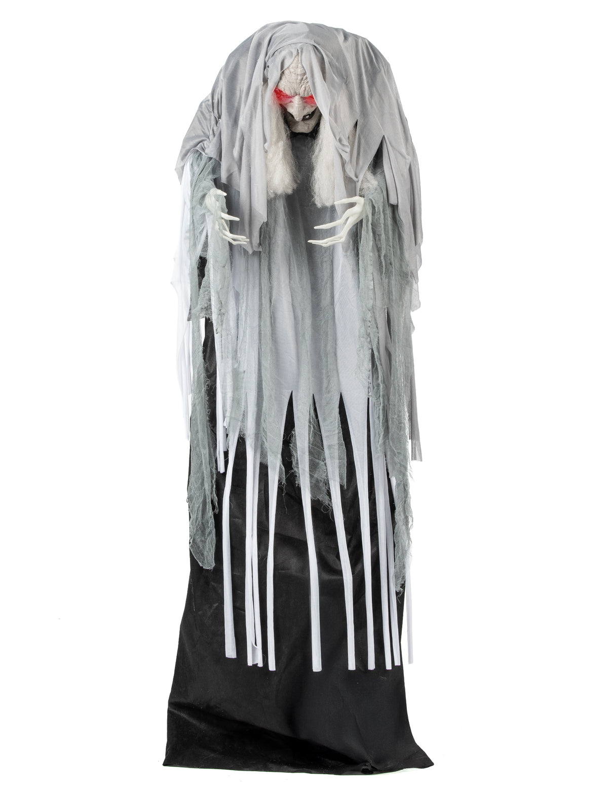 Vue d'ensemble de la sorcière animée pour décoration d'Halloween