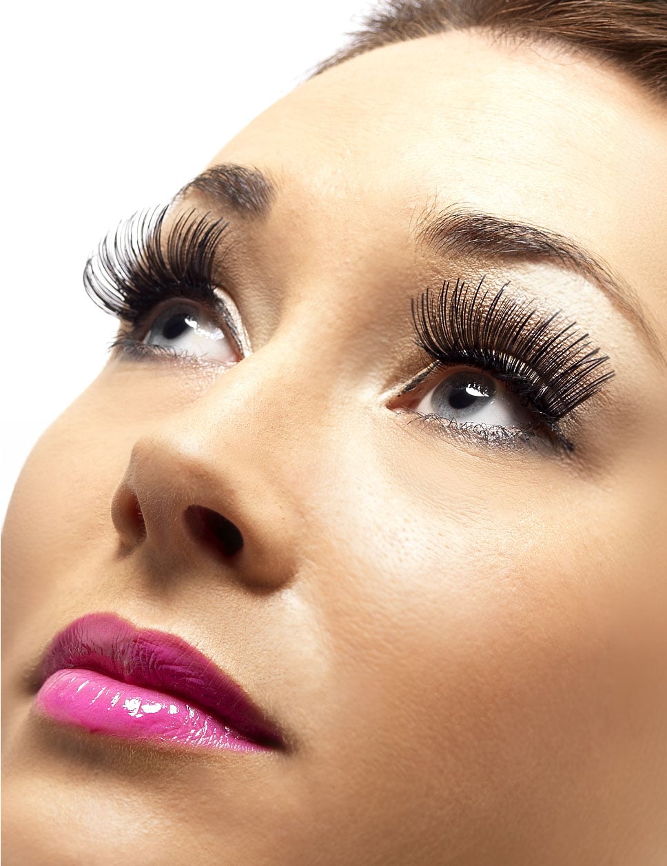 Faux cils courts pour adulte noirs