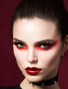 Faux-cils chauve-souris pour adulte noirs